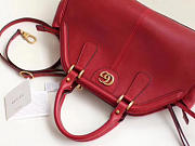 GUCCI RE(BELLE) MEDIUM TOP HANDLE BAG ‎516459 RED 2018 - 6