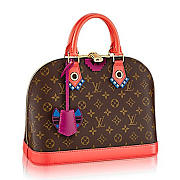 Louis Vuitton M41661 Alma PM Totem Tote Bag Monogram Canvas - 1