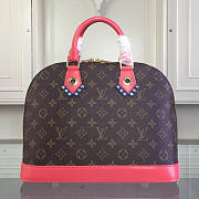 Louis Vuitton M41661 Alma PM Totem Tote Bag Monogram Canvas - 4