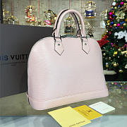 Louis Vuitton Epi Leather Alma PM Rose Ballerine M41323 - 3