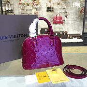 Louis Vuitton M50565 Alma BB Tote Bag Monogram Vernis - 4