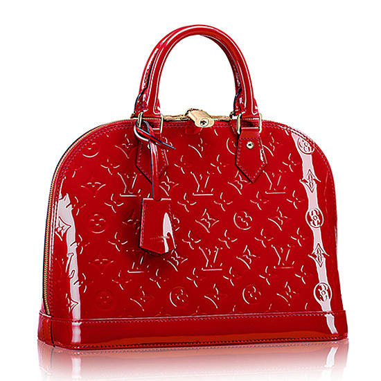 Louis Vuitton M90169 Alma PM Tote Bag Monogram Vernis - 1