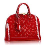 Louis Vuitton M90169 Alma PM Tote Bag Monogram Vernis - 1