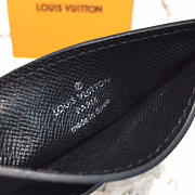 Louis Vuitton Supreme card holder M61733  Black - 5