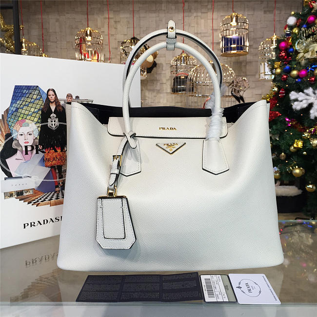 Prada double bag 4128 - 1