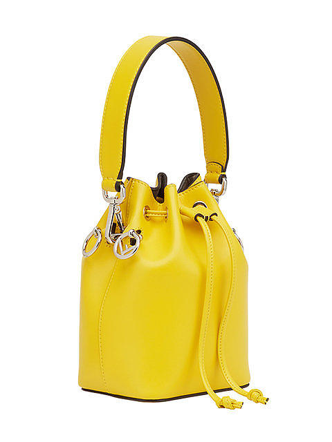 Fendi Mini Leather Mon Tresor Bucket Bag - 1