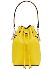 Fendi Mini Leather Mon Tresor Bucket Bag - 2