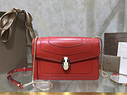 Bvlgari Serpenti Forever Calf Leather Flap Cover Crossbody Bag 280177 - 6