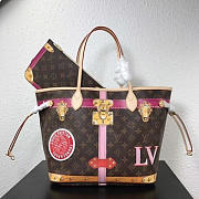 Louis Vuitton Monogram Neverfull MM M41390 Shopping Bag Trunk Summer Collection 2018 - 3