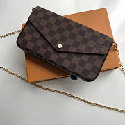 Louis Vuitton Pochette Felicie Damier Bag N63032 - 6