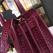 YSL sac de jour crocodile - 5