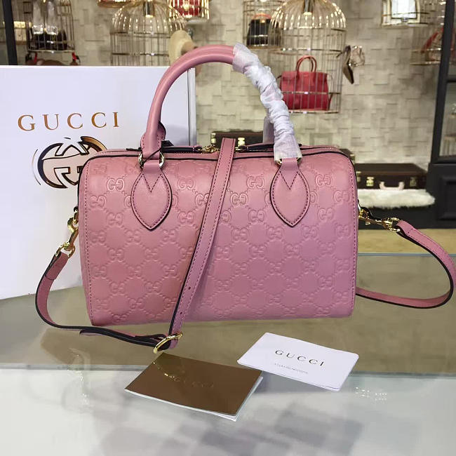 Gucci signature top handle bag - 1