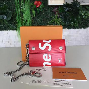 Louis Vuitton Supreme Key wallet