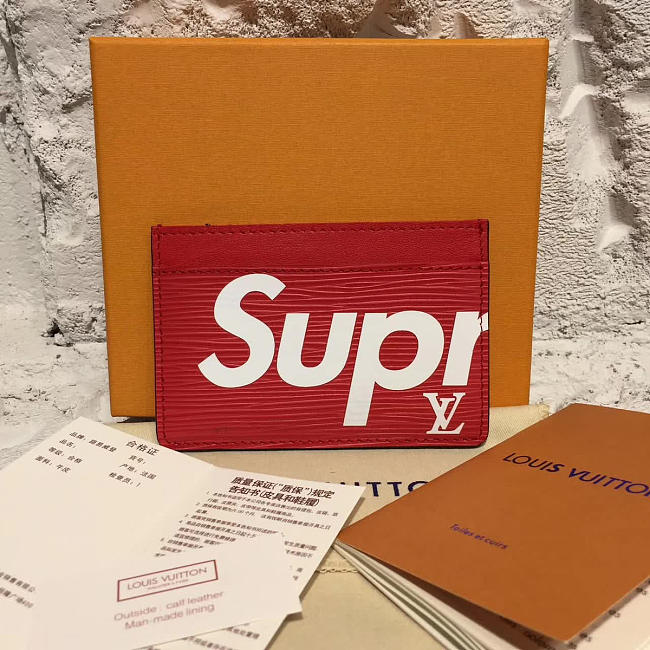 Louis Vuitton Supreme wallet - 1