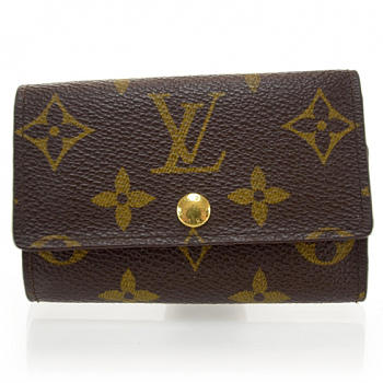 LOUIS VUITTON Monogram 6 Key Holder