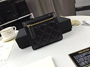 Chanel handbag purse Clutch caviar gold buckle 10218184 - 3