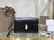 Bvlgari Serpenti Forever Calf Leather Flap Cover Crossbody Bag 38102 5846 - 1