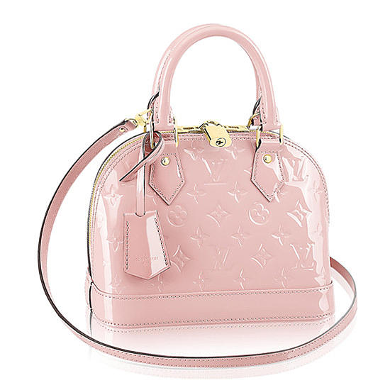 Louis Vuitton M50415 Alma BB Tote Bag Monogram Vernis - 1