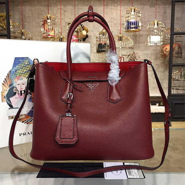 Prada double bag 4091 - 1