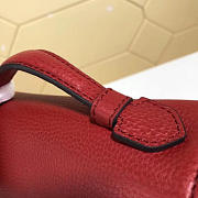 Gucci GG Flap Shoulder Bag On Chain Red 5103032 - 6