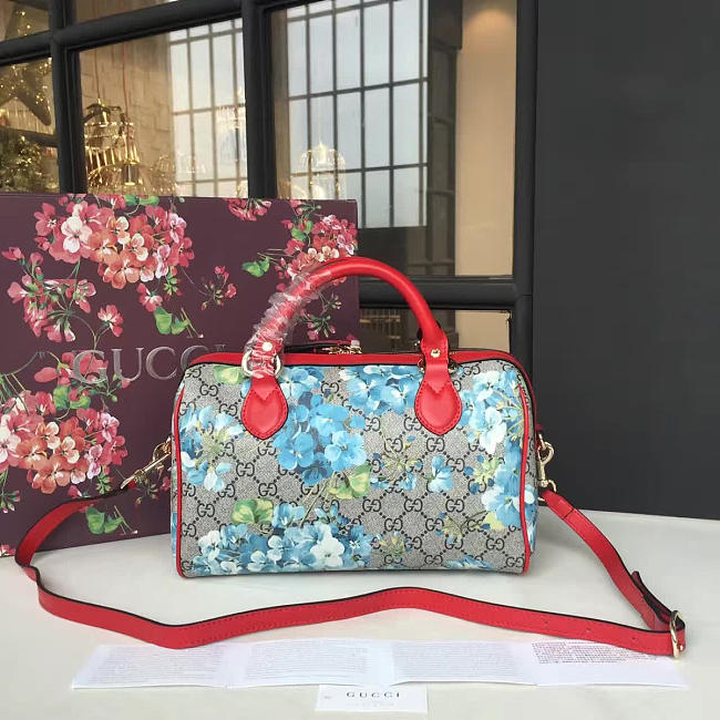 Gucci GG Supreme top handle bag - 1