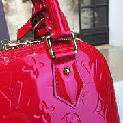 Louis Vuitton M90174 Alma BB Tote Bag Monogram Vernis - 6