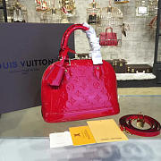 Louis Vuitton M90174 Alma BB Tote Bag Monogram Vernis - 2