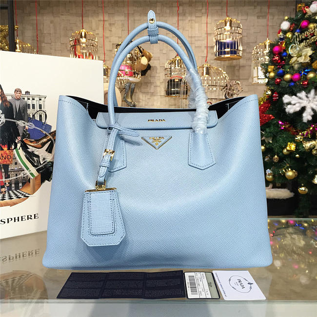 Prada double bag 4132 - 1