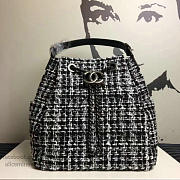 Chanel Tweed Bucket Bag A13042 VS05802 - 2