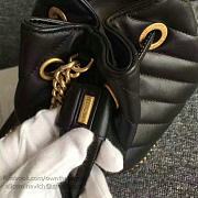 Chanel Lambskin Drawstring Bag Black A91885 VS03955 - 6