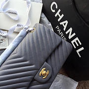 Chanel 1112 Flap Bag 2.55 Grey - 3