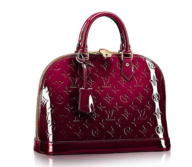 Louis Vuitton M90321 Alma PM Tote Bag Monogram Vernis - 1