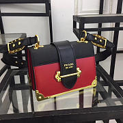 Prada Cahier Bag 1BD045 Red - 1