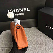 Classic Chanel Lambskin Flap Shoulder Bag Orange A01112 VS04951 - 5