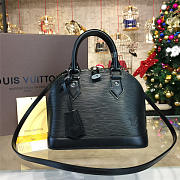 Louis Vuitton M40862 Alma BB Epi Leather Noir - 2