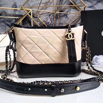 Chanel Chanels Gabrielle Small Hobo Bag Beige A91810 VS06808