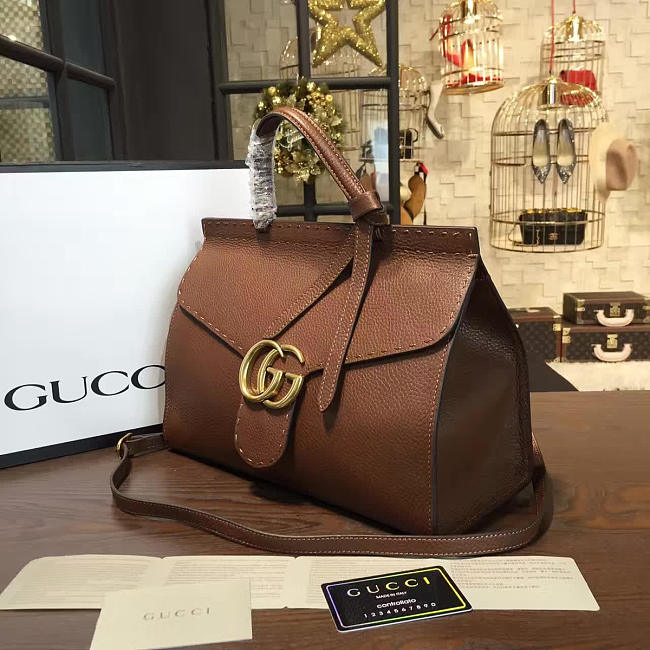 Gucci GG Marmont Leather Tote bag 2241 - 1