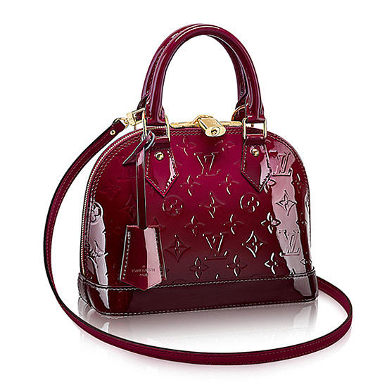 Louis Vuitton M90322 Alma BB Tote Bag Monogram Vernis - 1