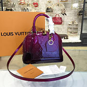 Louis Vuitton M90322 Alma BB Tote Bag Monogram Vernis - 2