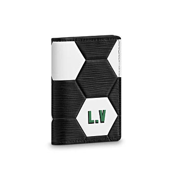 M63296  LV Card Pack Black Wallet