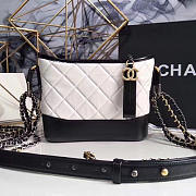 Chanel Chanels Gabrielle Small Hobo Bag White A91810 VS08467 - 1