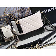 Chanel Chanels Gabrielle Small Hobo Bag White A91810 VS08467 - 6