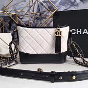 Chanel Chanels Gabrielle Small Hobo Bag White A91810 VS08467 - 3