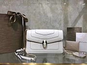 Bvlgari Serpenti Forever Calf Leather Flap Cover Crossbody Bag 38102 - 6