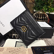 GG Marmont card case Nextblack leather - 6