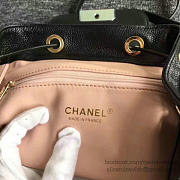 Chanel Grained Calfskin Backpack Black A93749 VS08053 - 2