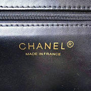 Chanel Grained Calfskin Backpack Black A93748 VS00467 - 2