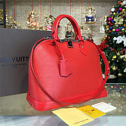 Louis Vuitton M41154 Alma PM Tote Bag Epi Leather - 4