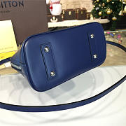 Louis Vuitton M40855 Alma BB Epi Leather Indigo - 5