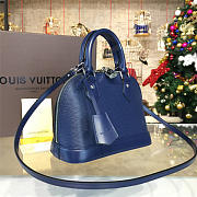 Louis Vuitton M40855 Alma BB Epi Leather Indigo - 2